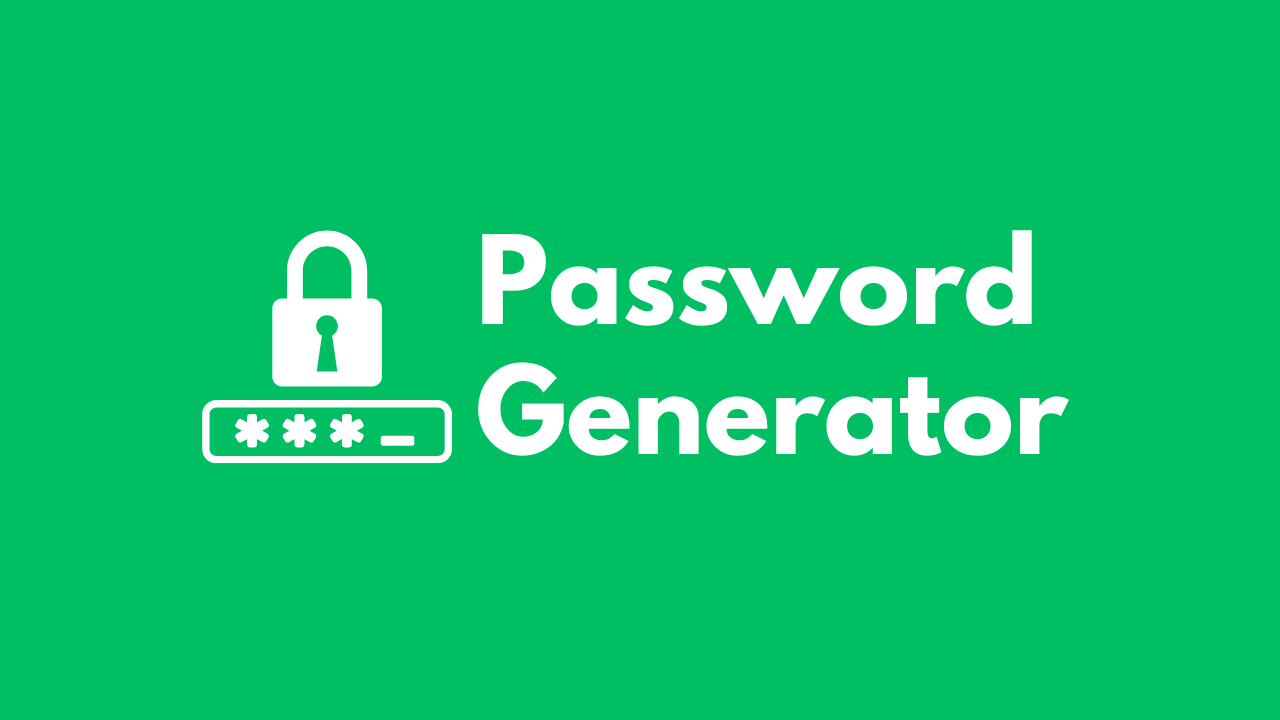Strong Password Generator