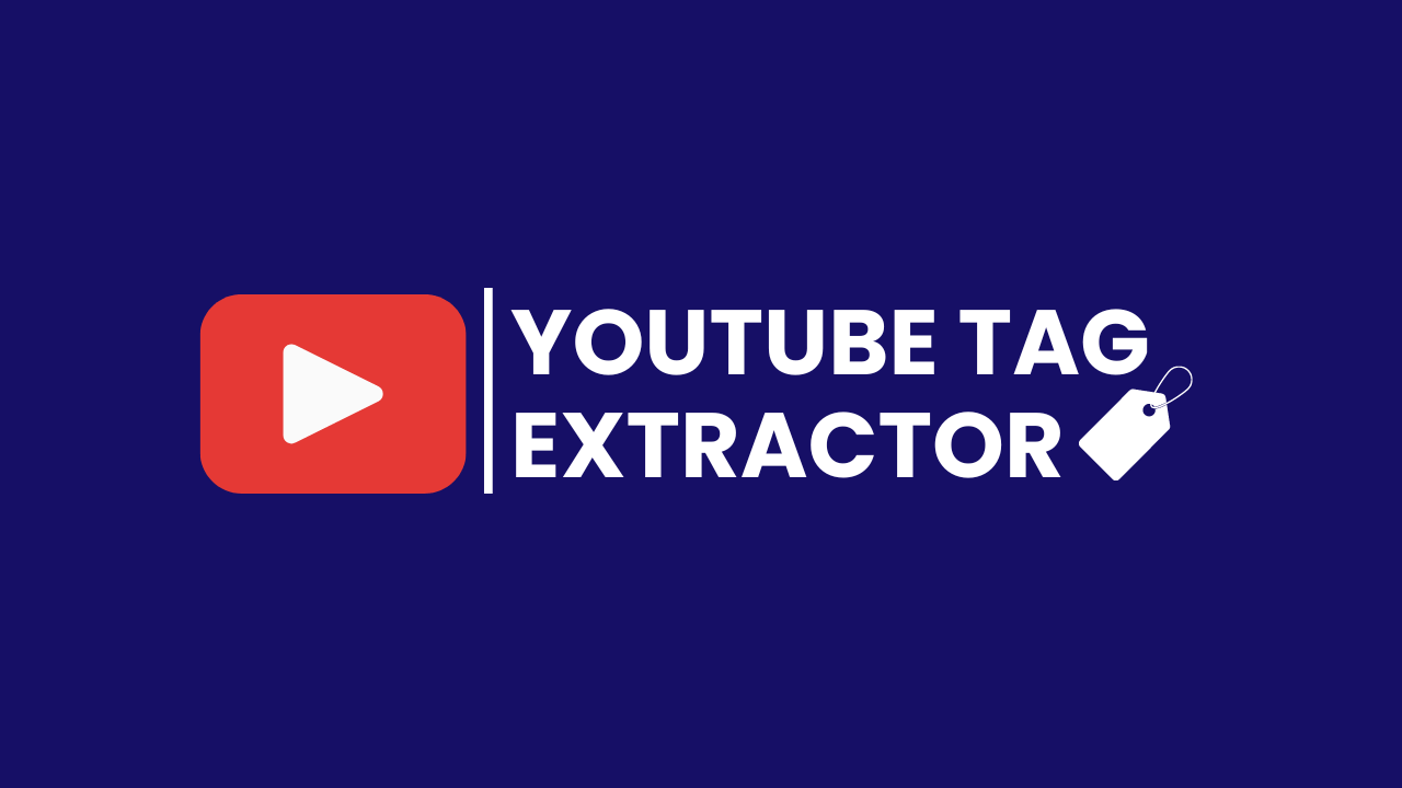 YouTube Tag Extractor